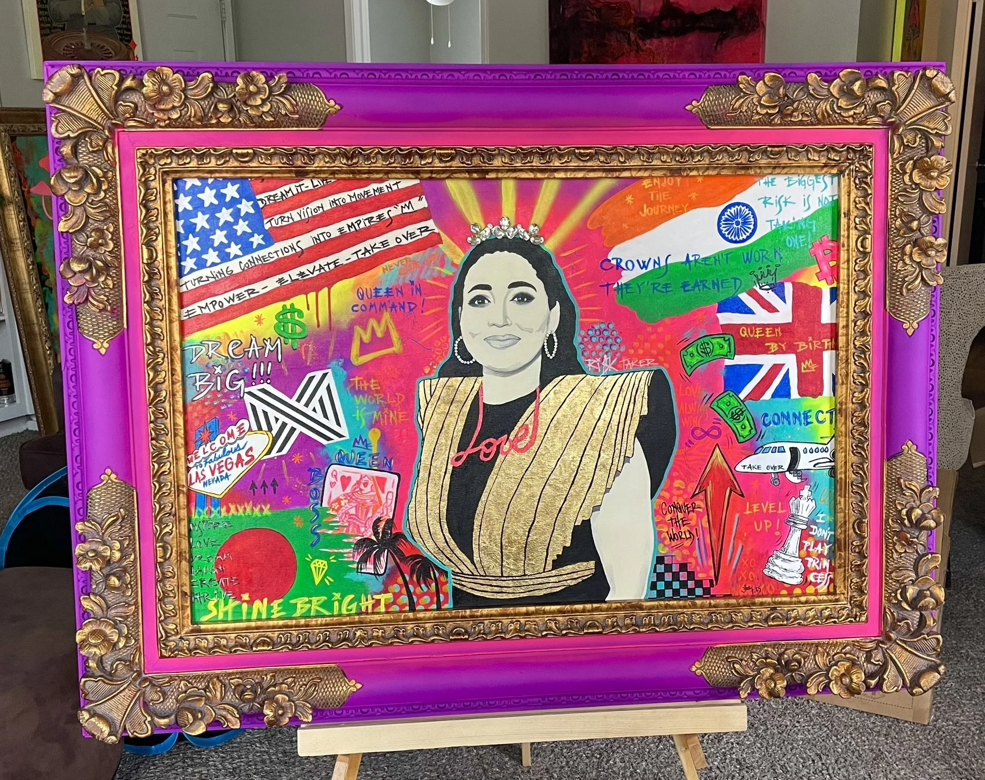 Commission for a collector in Las Vegas by Pao Saenz