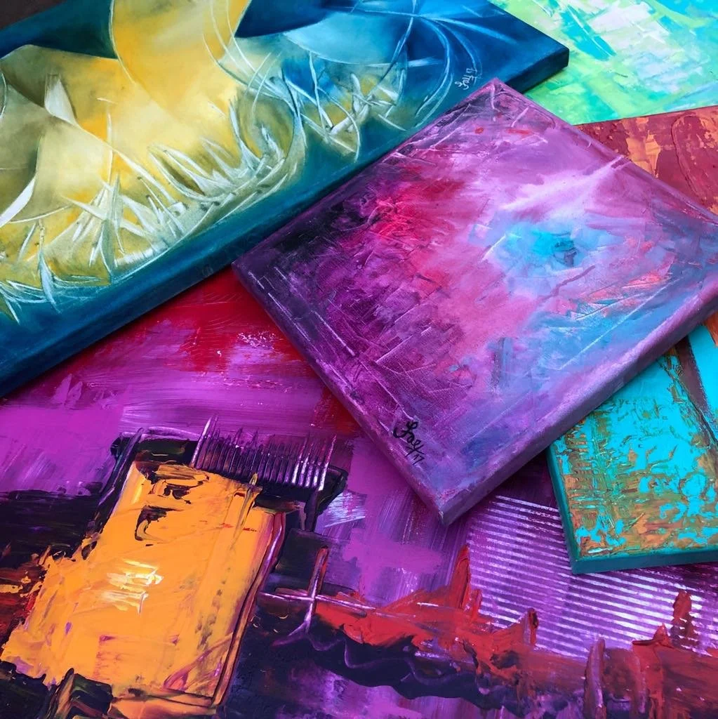 Colorful  and Bold Abstract Art