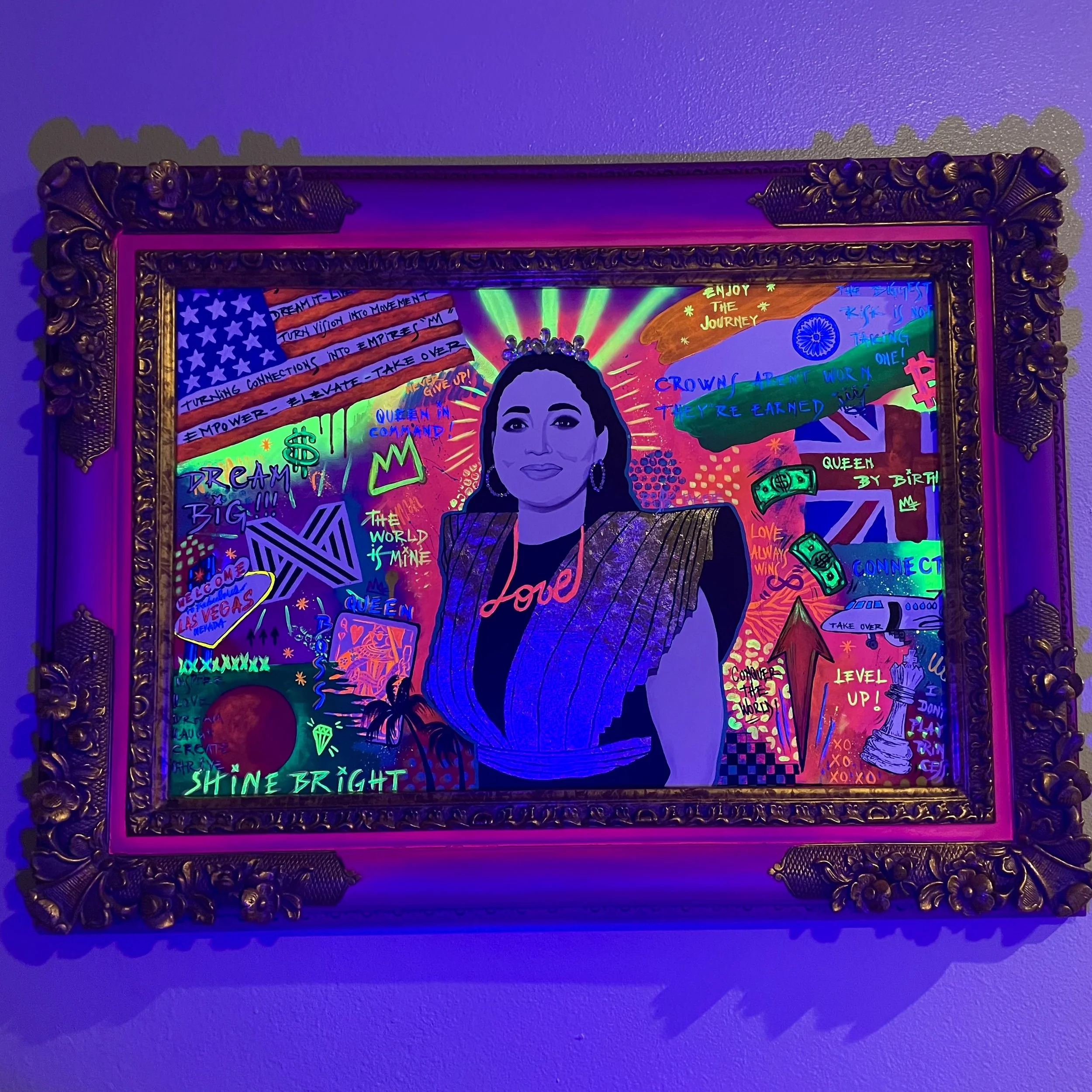 Commission for a collector in Las Vegas by Pao Saenz