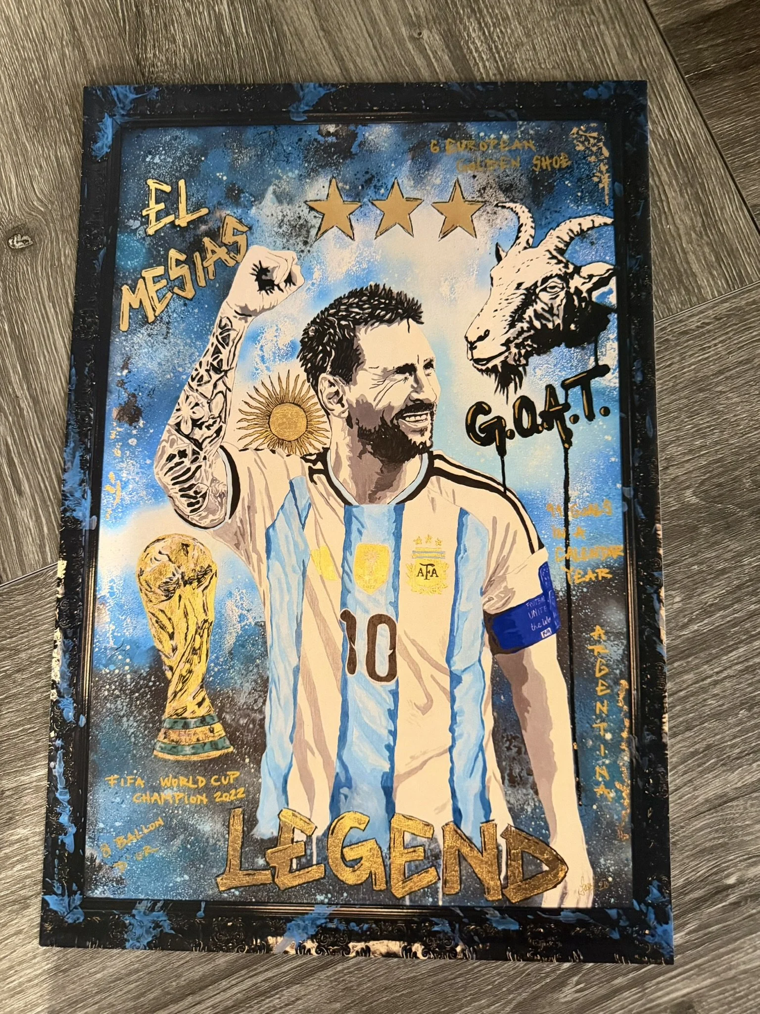 Messi World Cup Paper Print.JPEG