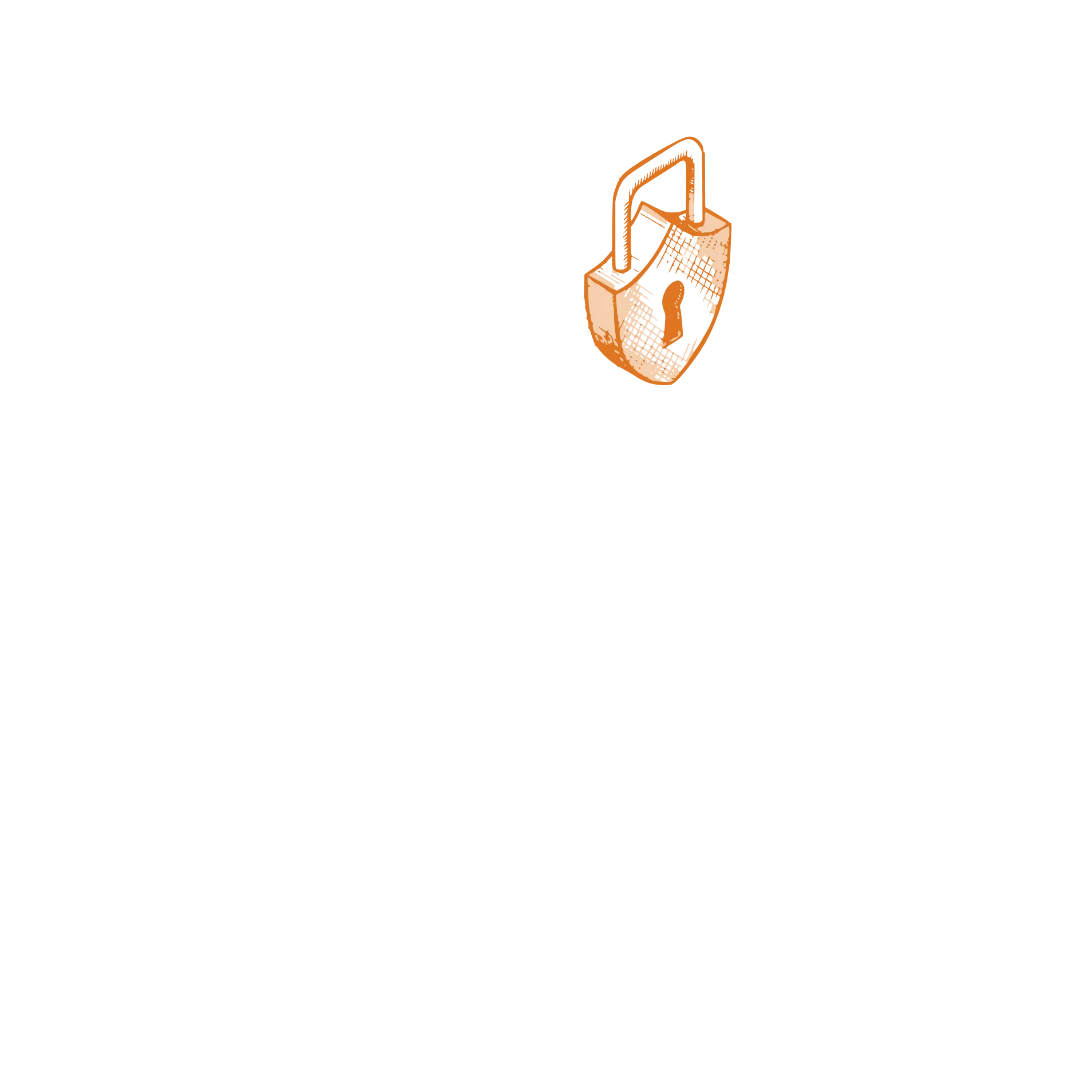 Illustration of federal building, with law books, technology, and contracts used for IT Procurements.Contracts