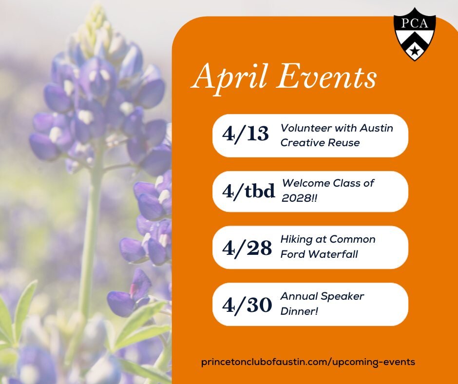 Hey Tigers!
What an exciting April that we have planned! As always, visit the events page of our website (link in bio) to get all the details.

We can't wait to see you!