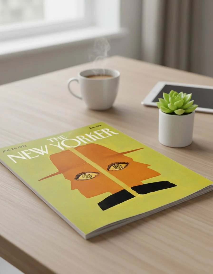 A conceptual cover design exploring themes of surveillance, duality, and psychological tension. 