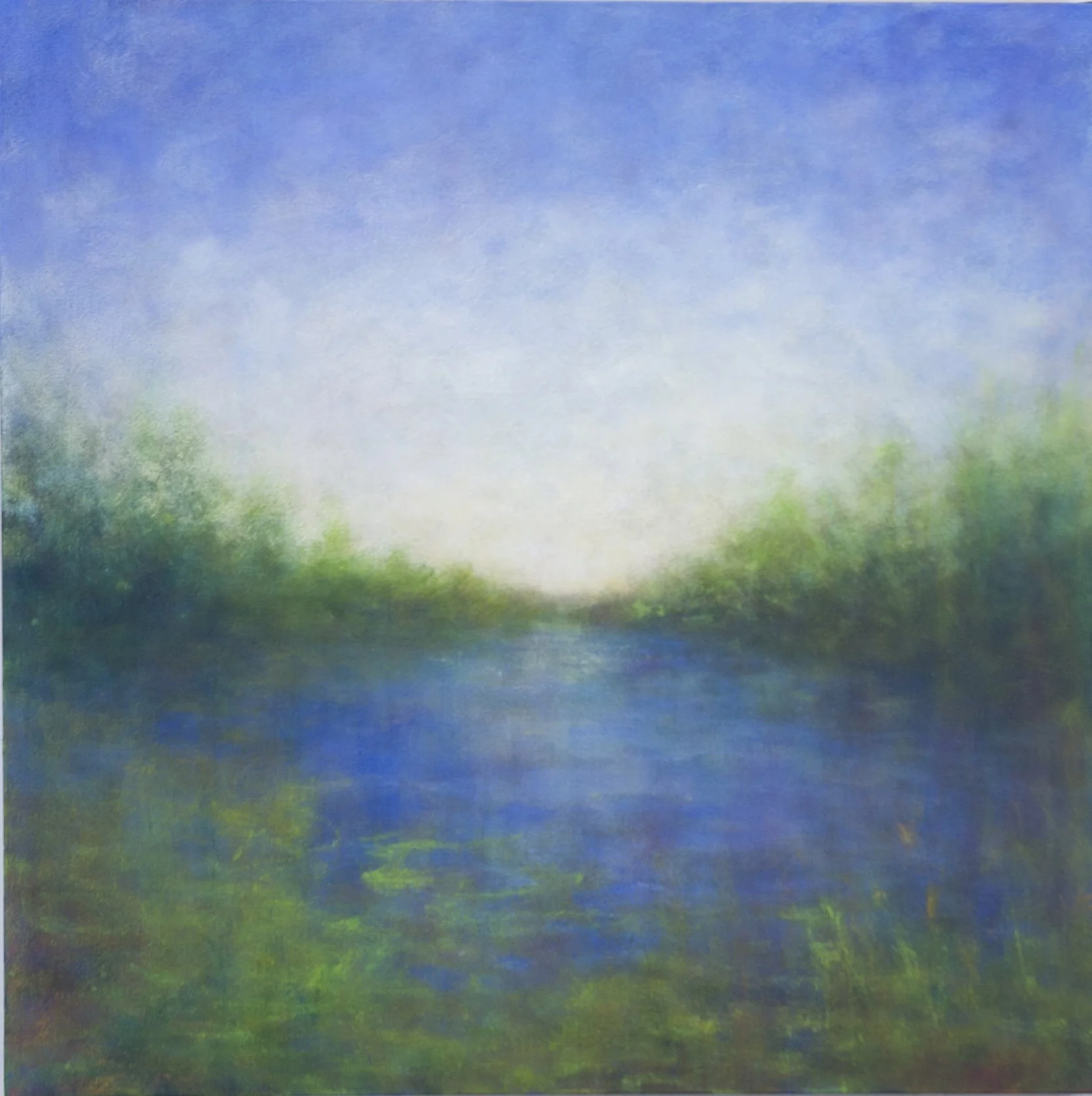 "Morning Light", oil on canvas, 30" x 30" $2500