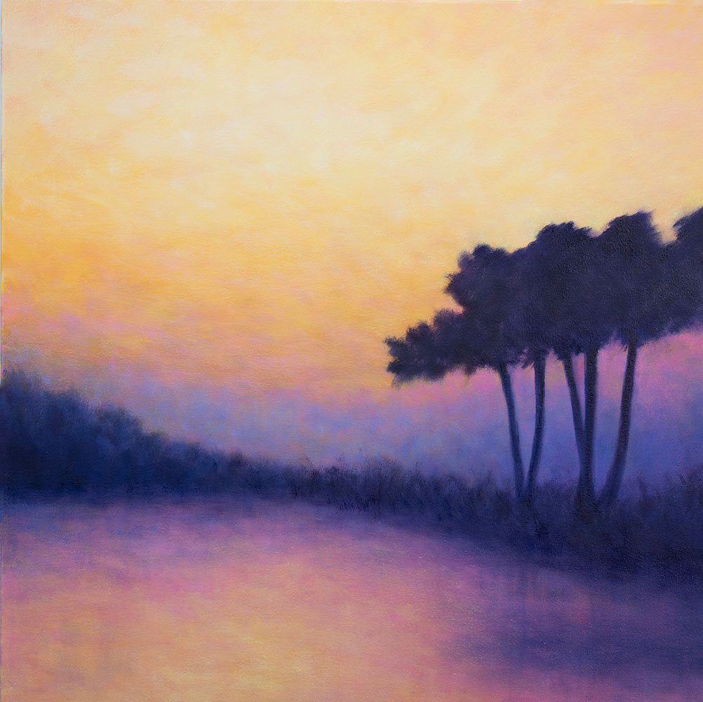 Cypress at Sunset
