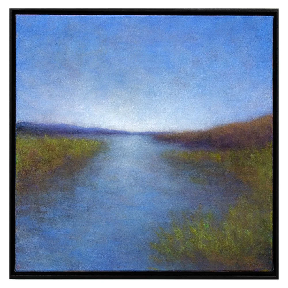 Summer Reflections, oil on canvas, 20" x 20"