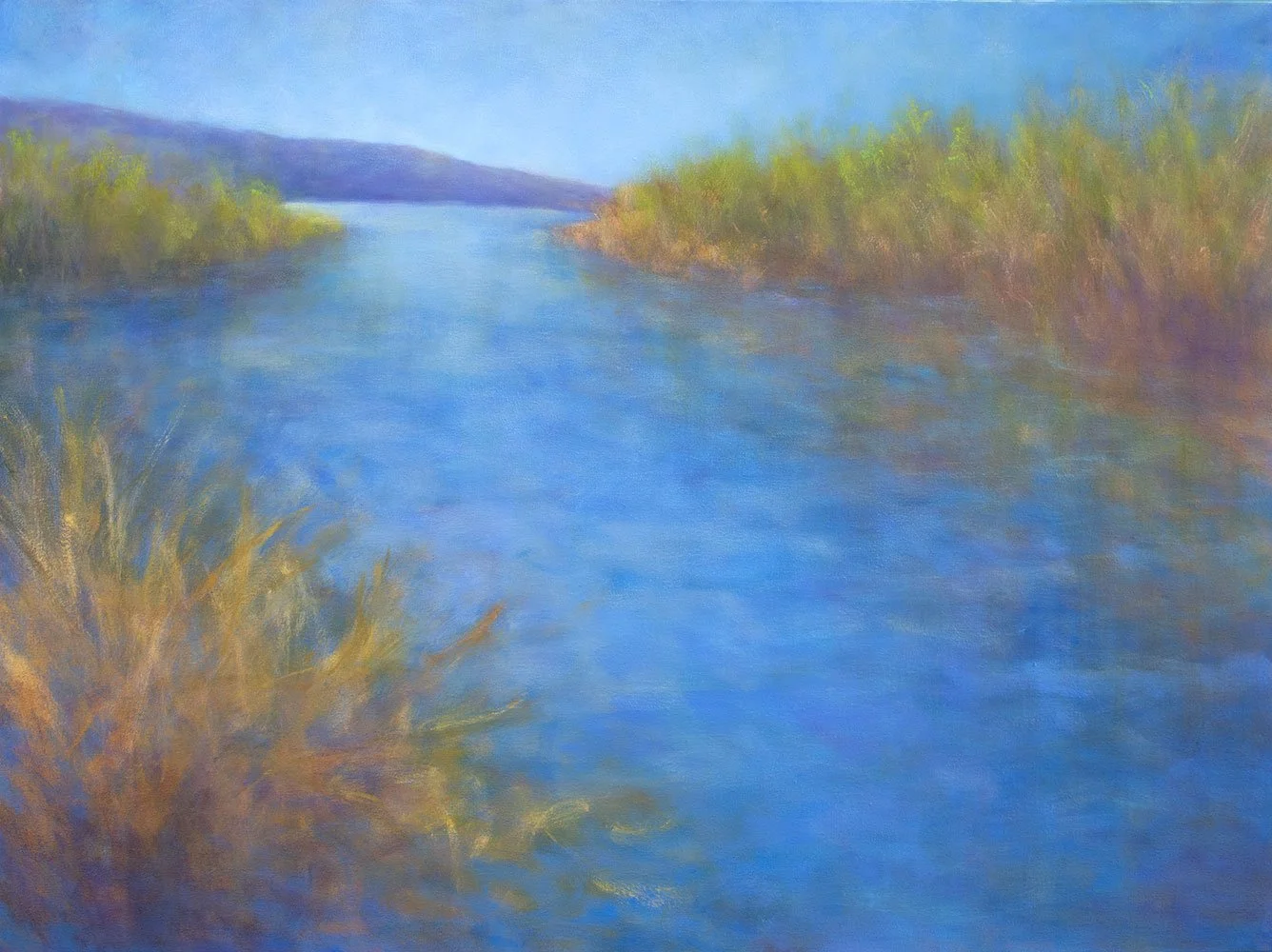 River Watch, oil on canvas, 36" x 48" $4000