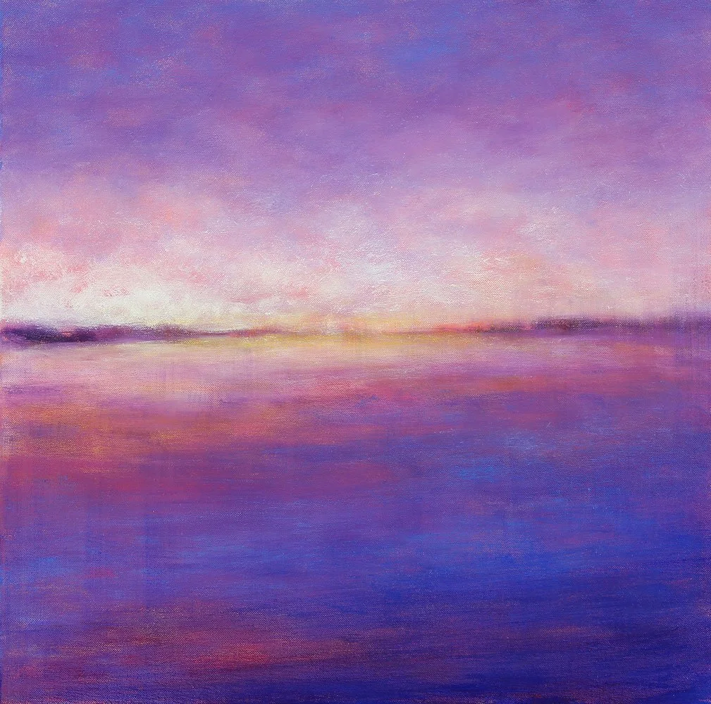 "Cloud Shadow Over the Bay", oil on canvas, 24" x 24"
Private Collection