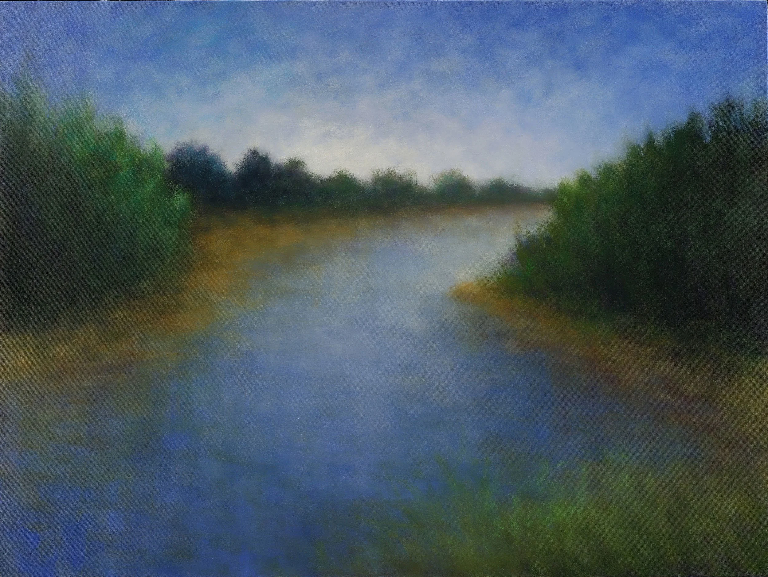 "Summer Breeze", oil on canvas, 36" x 48"