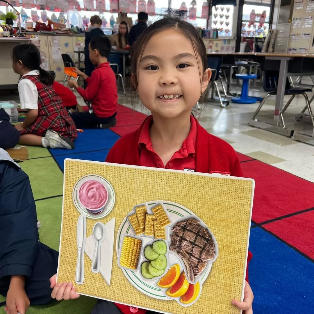 Our 1st graders learned all about &ldquo;eating the rainbow&rdquo; and how colorful foods help fuel strong, healthy bodies!
A heartfelt thank you to our parent nutritionist for sharing her time teaching this important life lesson on healthy habits.🥕