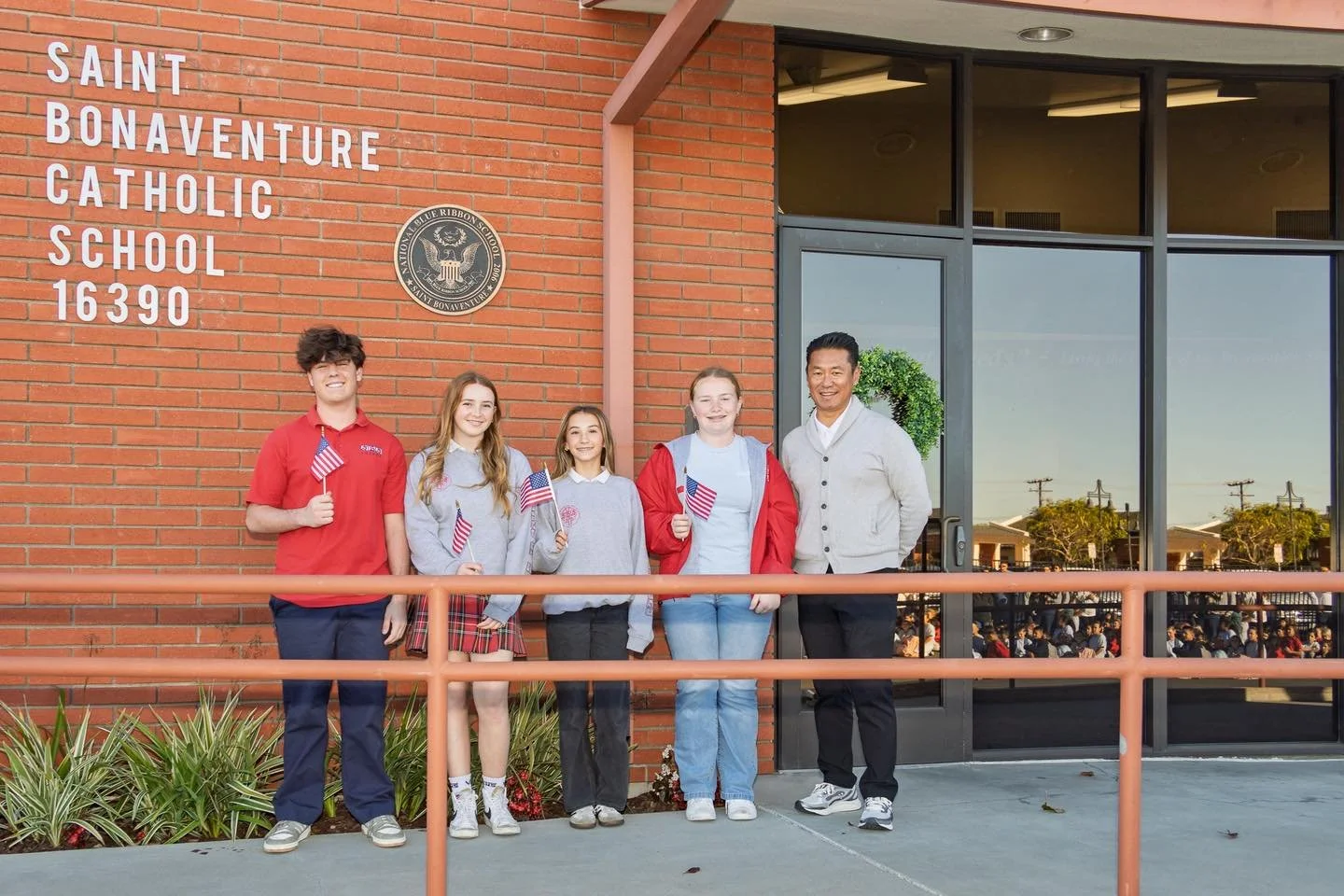 Friday&rsquo;s morning assembly was full of celebrations for our Saints! ❤️🤍

We proudly recognized four of our 8th grade students who were selected to lay the wreath at the Tomb of the Unknown Soldier at Arlington Cemetery later this month during t