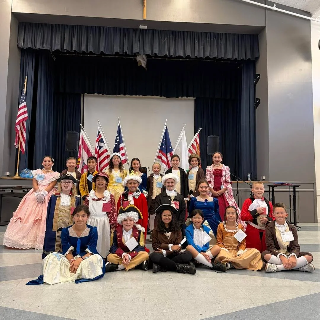 Today our 5th grade students stepped back in time as history came to life during Walk Through the American Revolution. Through this interactive experience, students explored key moments, people, and decisions that shaped the founding of our nation. I