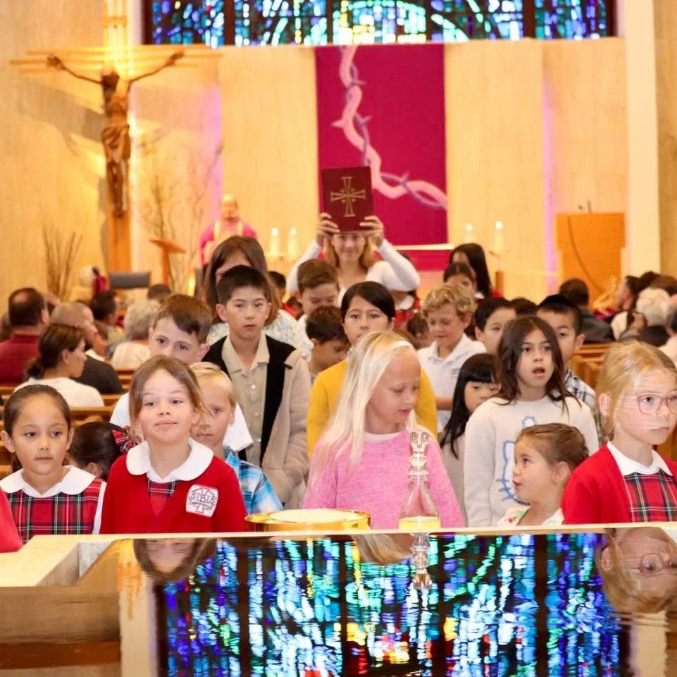Sunday&rsquo;s Family Mass was a beautiful celebration led by our 1st grade students, who served as readers, ushers, and greeters. We are so proud of the way they participated with reverence and joy.

Congratulations to the Grover Family, our Traveli