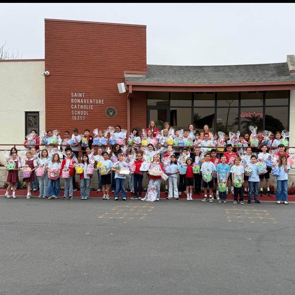 This Lenten season, our 4th grade students put their faith into action through a beautiful service project! 💜

With the incredible support of our school community, they assembled over 85 Easter baskets for families in need. These baskets were delive