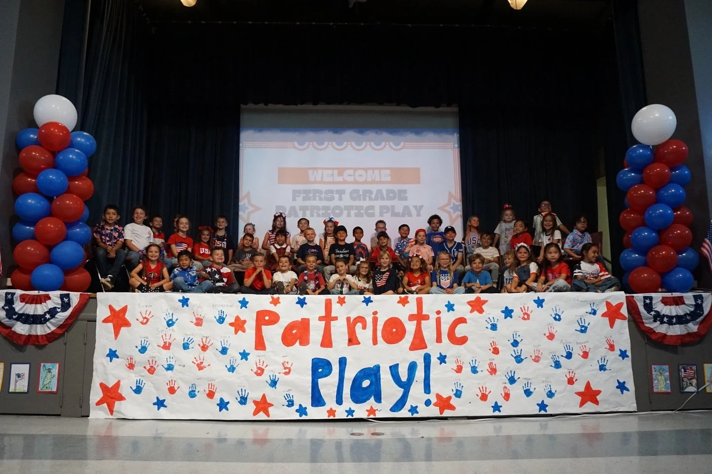 We love our annual 1st Grade Patriotic Play! 🇺🇸
Our 1st graders did an incredible job memorizing their lines and the melodies of classic patriotic songs. Their voices were full of energy, spirit, and pride making us all proud to be American. God Bl