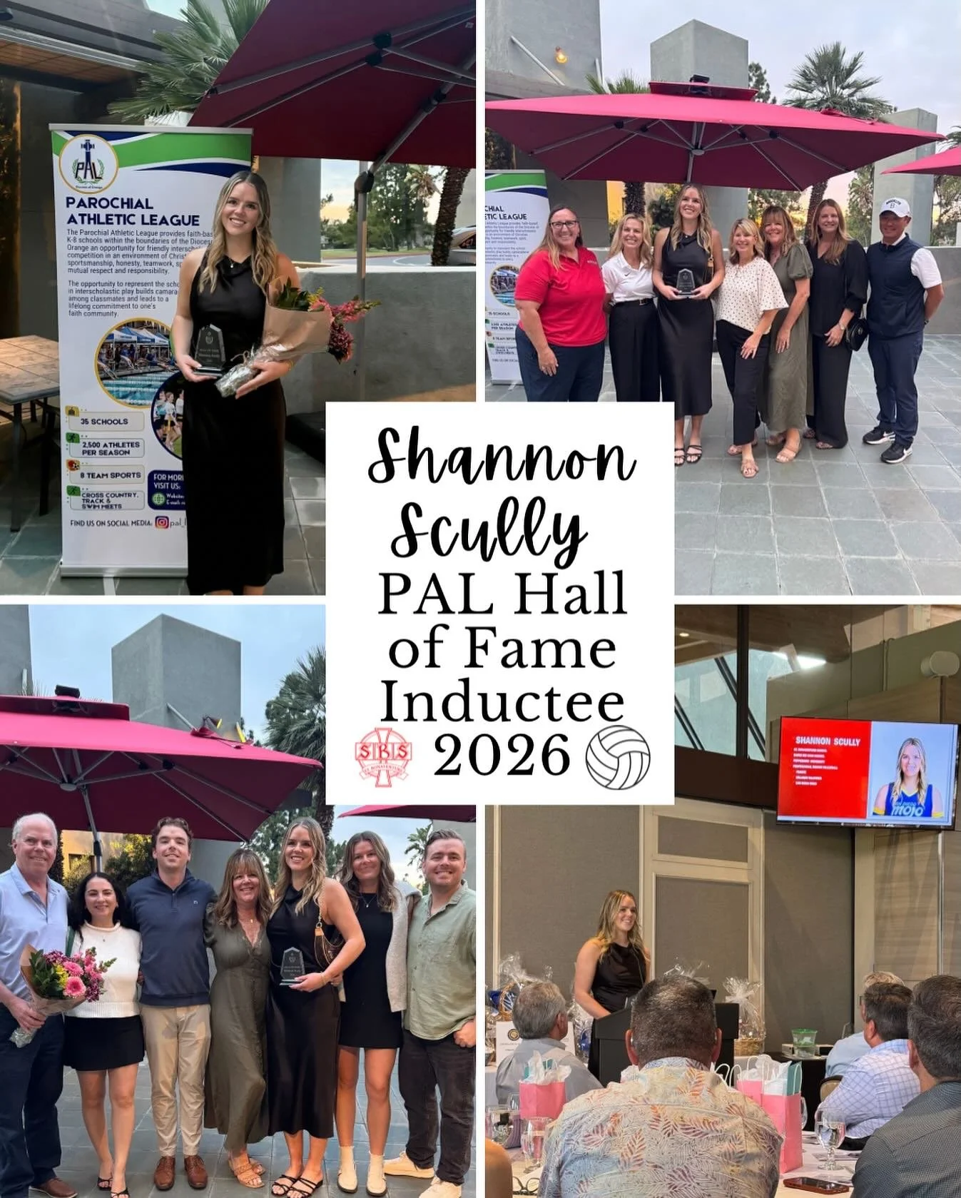 Congratulations to SBS alum, Shannon Scully, on being inducted into the Parochial Athletic League Hall of Fame!

Tonight we celebrated not only Shannon&rsquo;s athletic accomplishments, but also her character, perseverance, leadership, and commitment