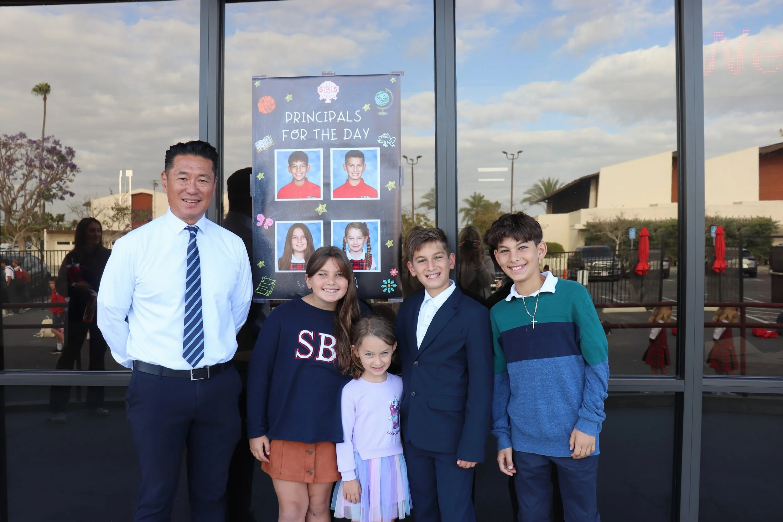 Yesterday our student &ldquo;Principals for the Day&rdquo; officially took over campus!🌟

This special experience was purchased at the SBS Gala, and our principals did an AMAZING job leading the school. From conducting official school business and h