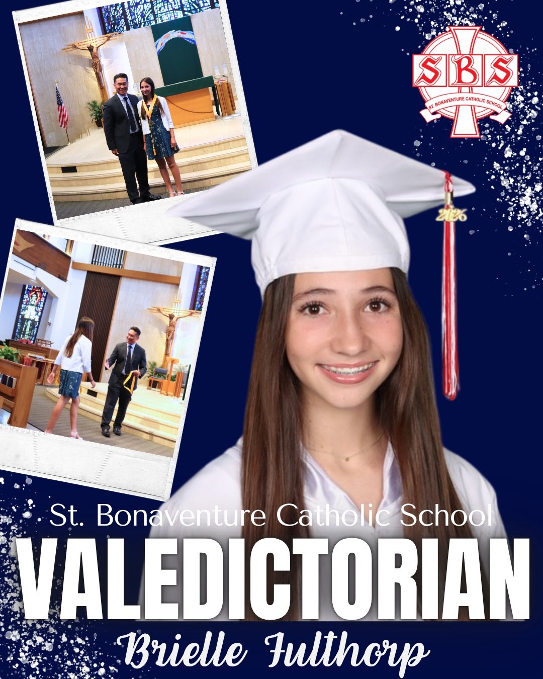 Last night, we celebrated the accomplishments of the SBS Class of 2026 at our 8th Grade Awards Ceremony!🏅 

Congratulations to our Valedictorian, Brielle Fulthorp, and Salutatorian, Jack Brodsky. Special recognition goes to Jordan and Louise, recipi