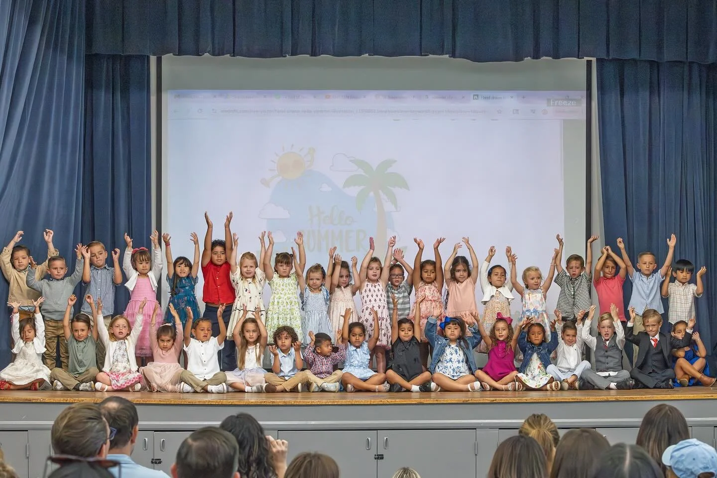 Every move they make, they make with Jesus! 😇❤️🤍

Our TK students filled the stage with joy, energy, and faith during their End-of-Year Performance. What a beautiful celebration of a year filled with learning, growth, friendship, and God&rsquo;s lo