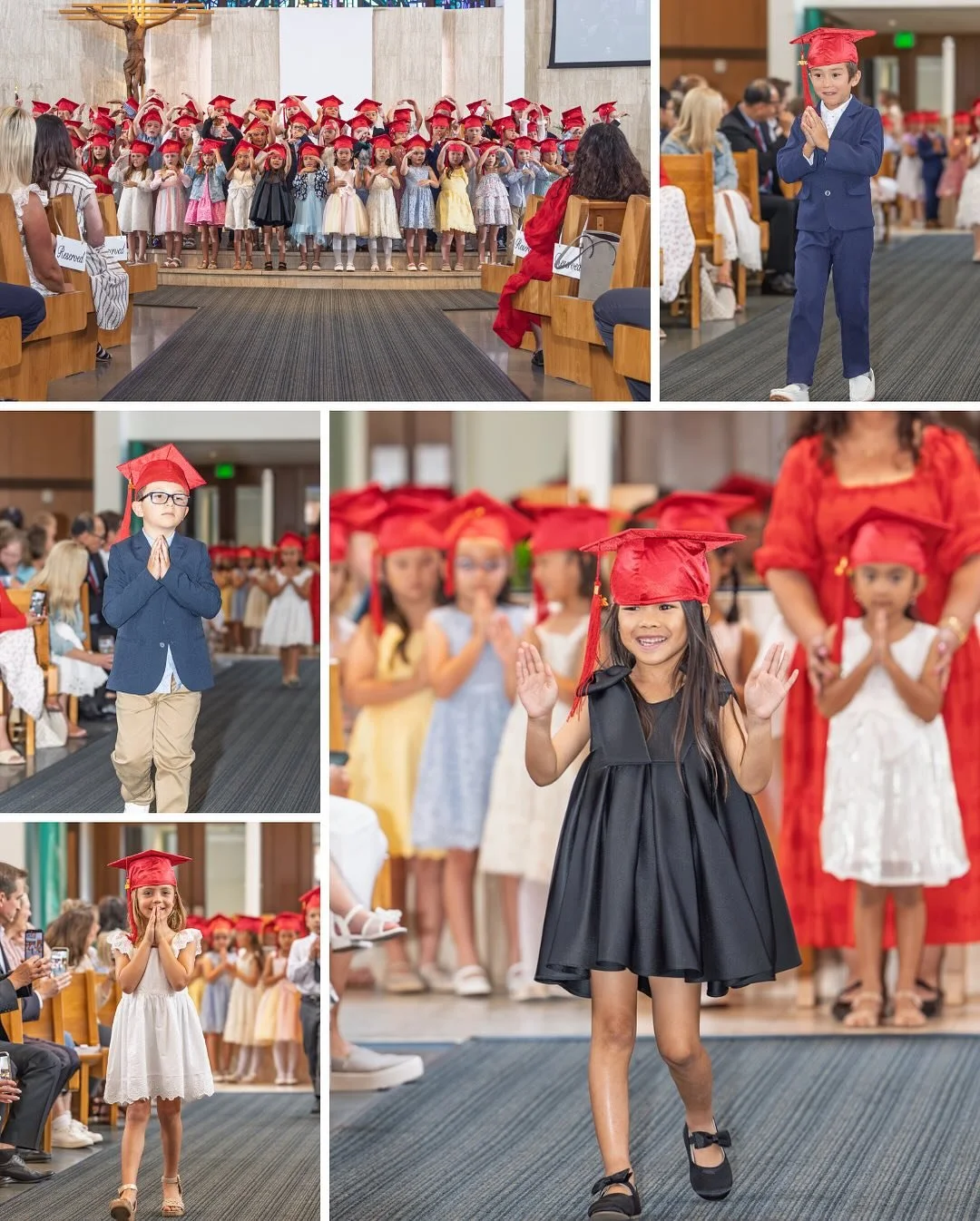 Our Kindergarten graduates are ready to spread their wings and soar into First Grade. From learning their letters and numbers to growing in faith, friendship, and confidence, these young Saints have accomplished so much this year.

Congratulations, K