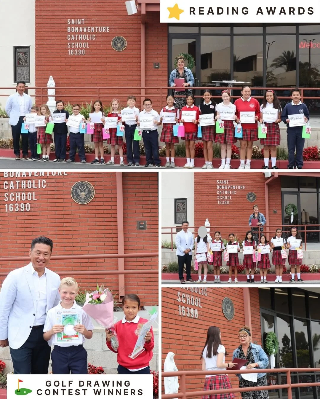 ☀️ What time is it? SUMMER TIME! ☀️

Our last day of school was filled with smiles, celebrations, and special memories as we wrapped up another incredible year as SAINTS!

🎉 Awards Ceremony
📚 Recognition of our top readers
⭐ Honor Roll recognition 