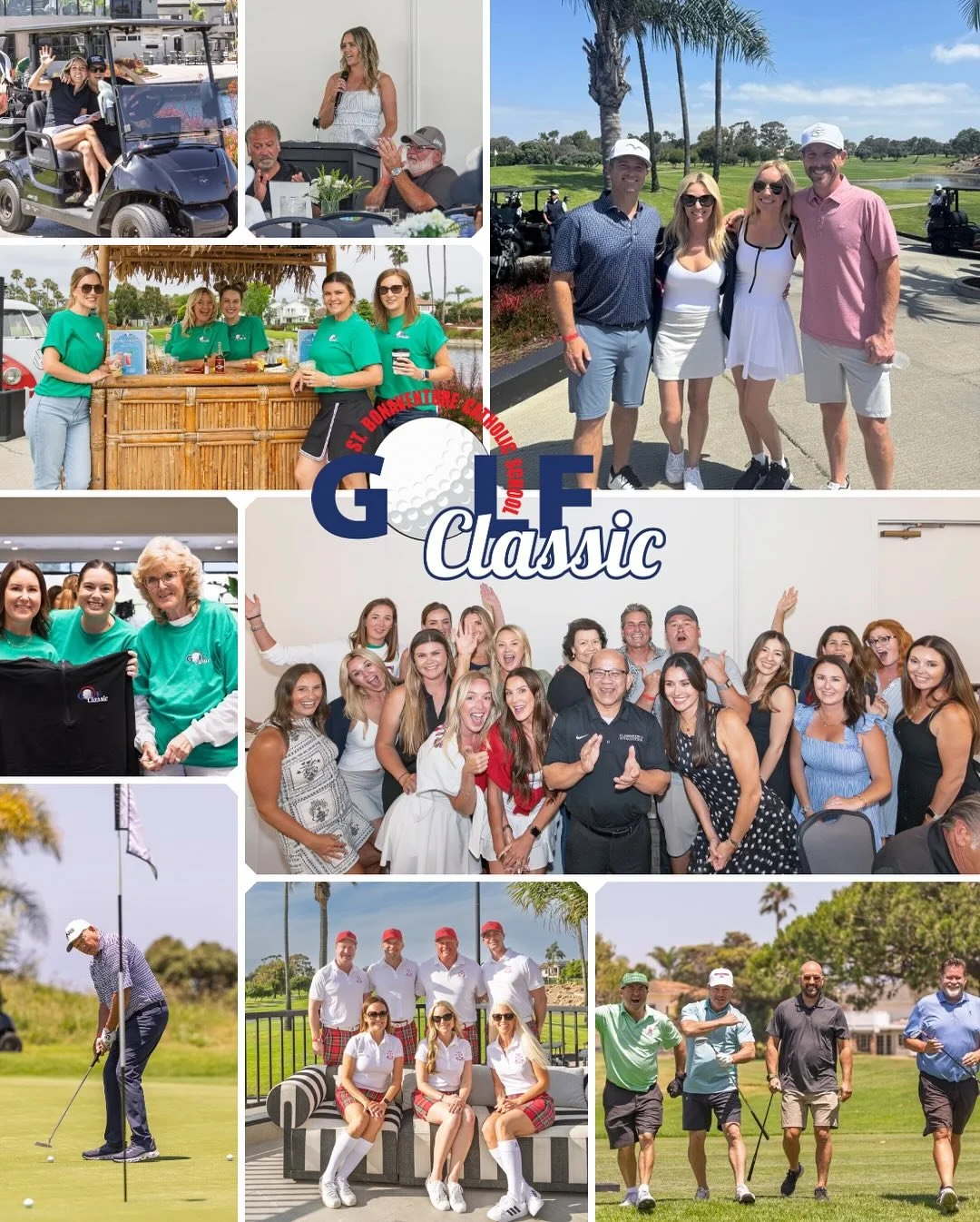 What a day on the course! ⛳️ The 21st Annual SBS Golf Classic at The Huntington Club was filled with great golf, delicious food and drinks, fun games on the course, an exciting Helicopter Ball Drop, a fantastic silent auction, and a lively live aucti