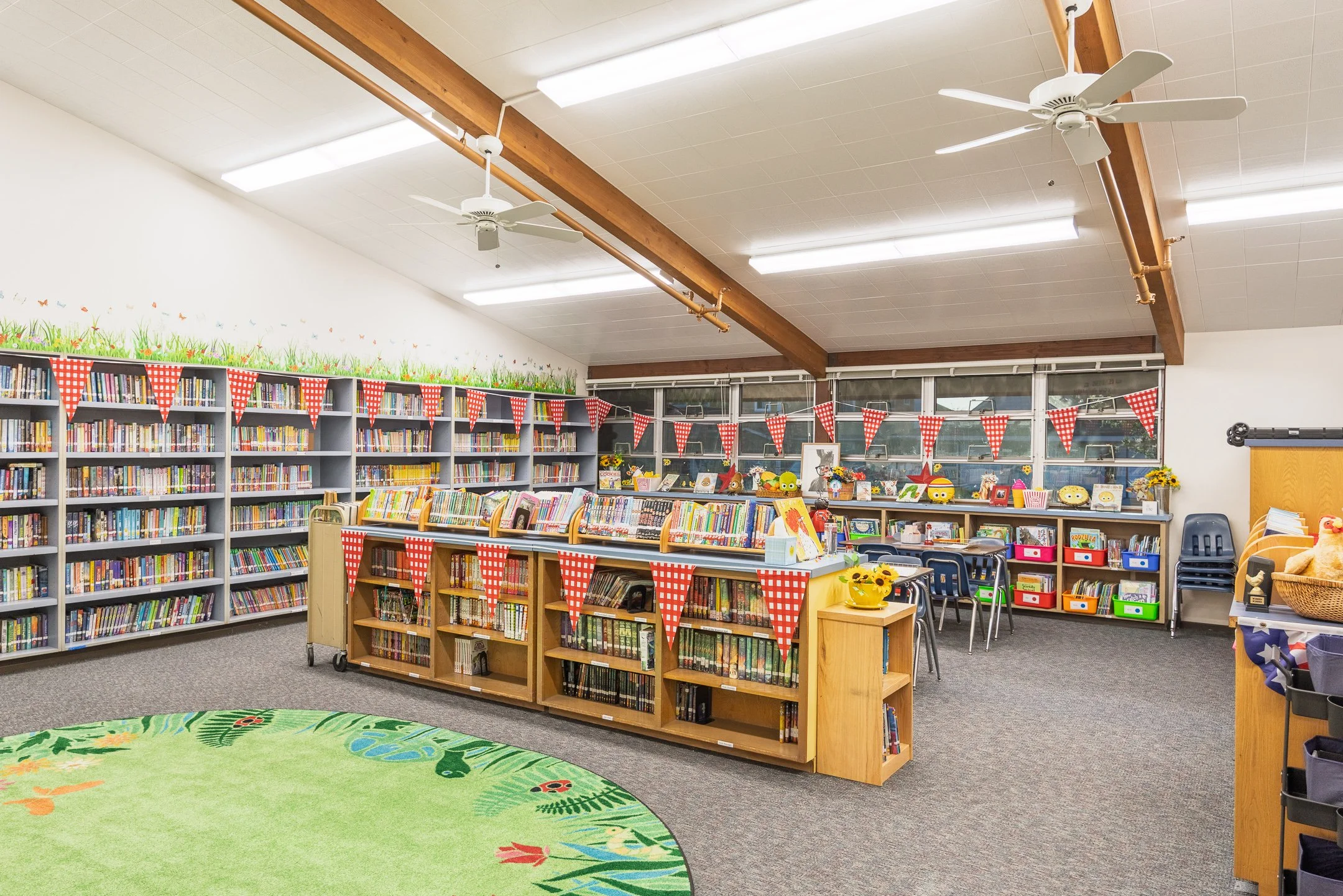 St. Bonaventure School has a dedicated library