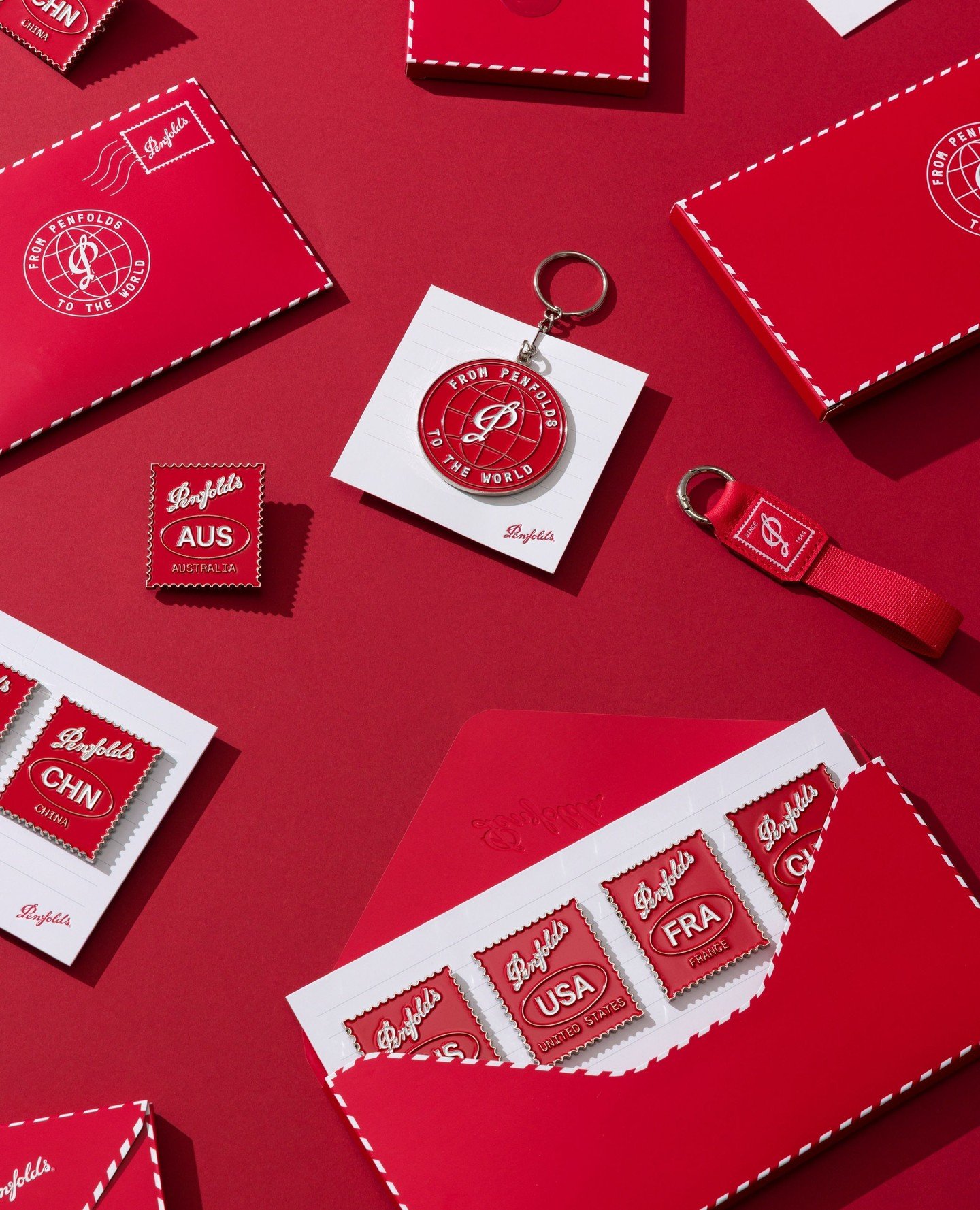 Following the release of the Penfolds Cooler Tote earlier this year, we expanded the campaign with a bespoke accessories range inspired by travel, post and provenance&mdash;bringing together Penfolds&rsquo; global regions across Australia, the USA, F