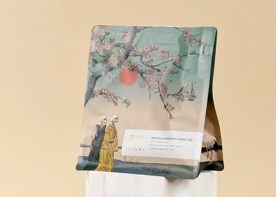 A new generation of tea ritual starts here. We&rsquo;re proud to have produced the bespoke packaging for @bonechinatea. A brand on a mission to create &ldquo;hedonistic brews that&rsquo;ll have your eyes rolling back in your skull,&rdquo; designed to