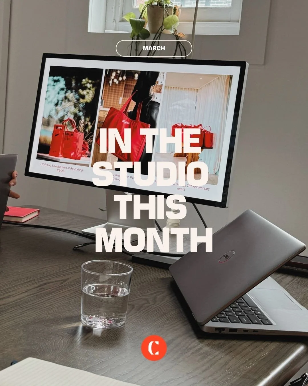 In the Studio this March.⁠
⁠
1. Studio Meeting with Penfolds 🍷⁠
2. BTS: Paper Fabric sampling, Structural packaging test, Office puzzle of the month - David Hockney for NGA. 🧩⁠
3. Shoot Day with @folio.io 📸⁠
4. @Julia__Gutman at Art Gallery of NSW