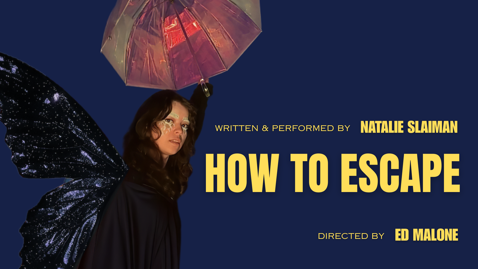 HOW TO ESCAPE (Edinburgh Percolator)