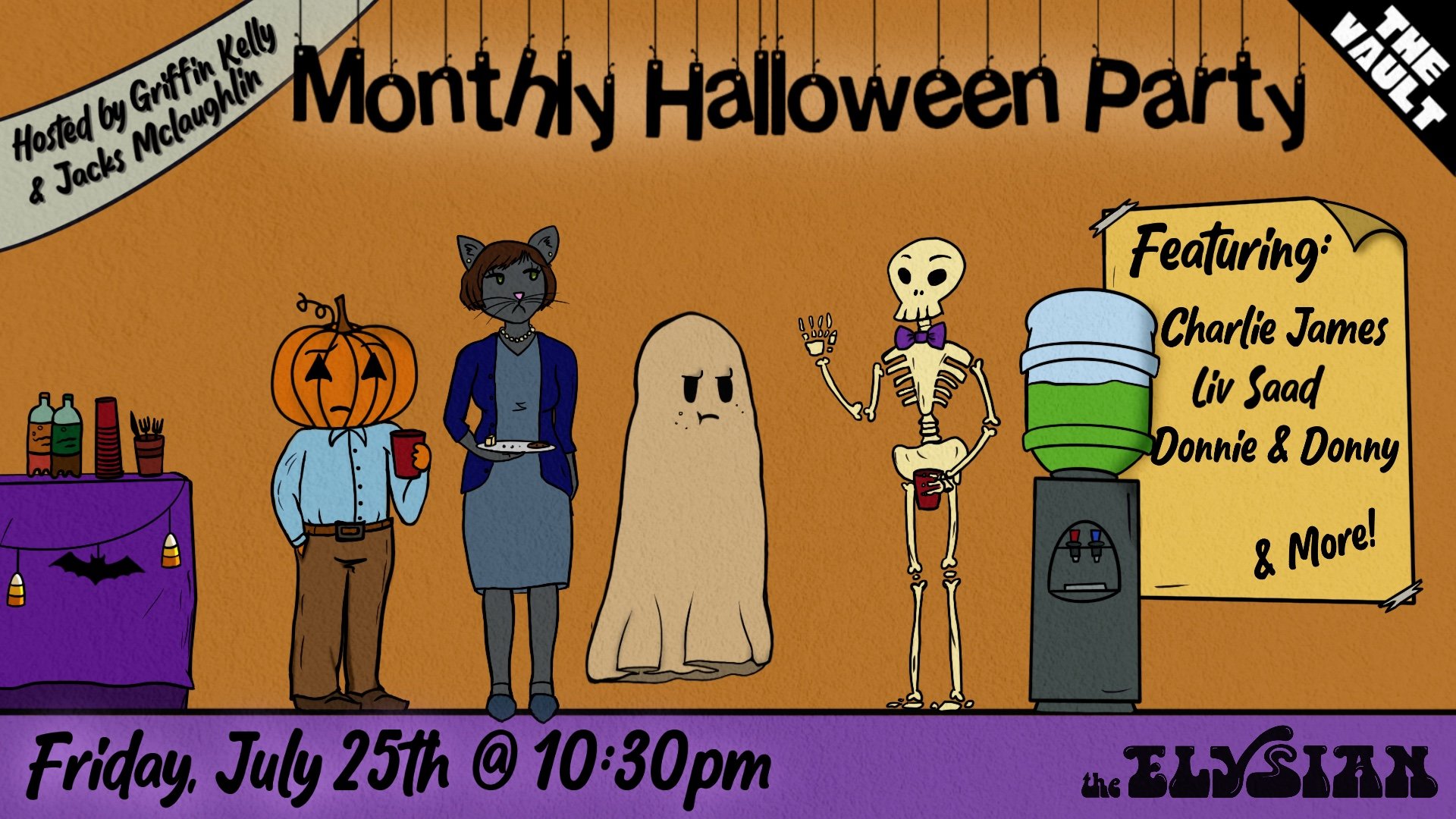 Monthly Halloween Party (The Vault)