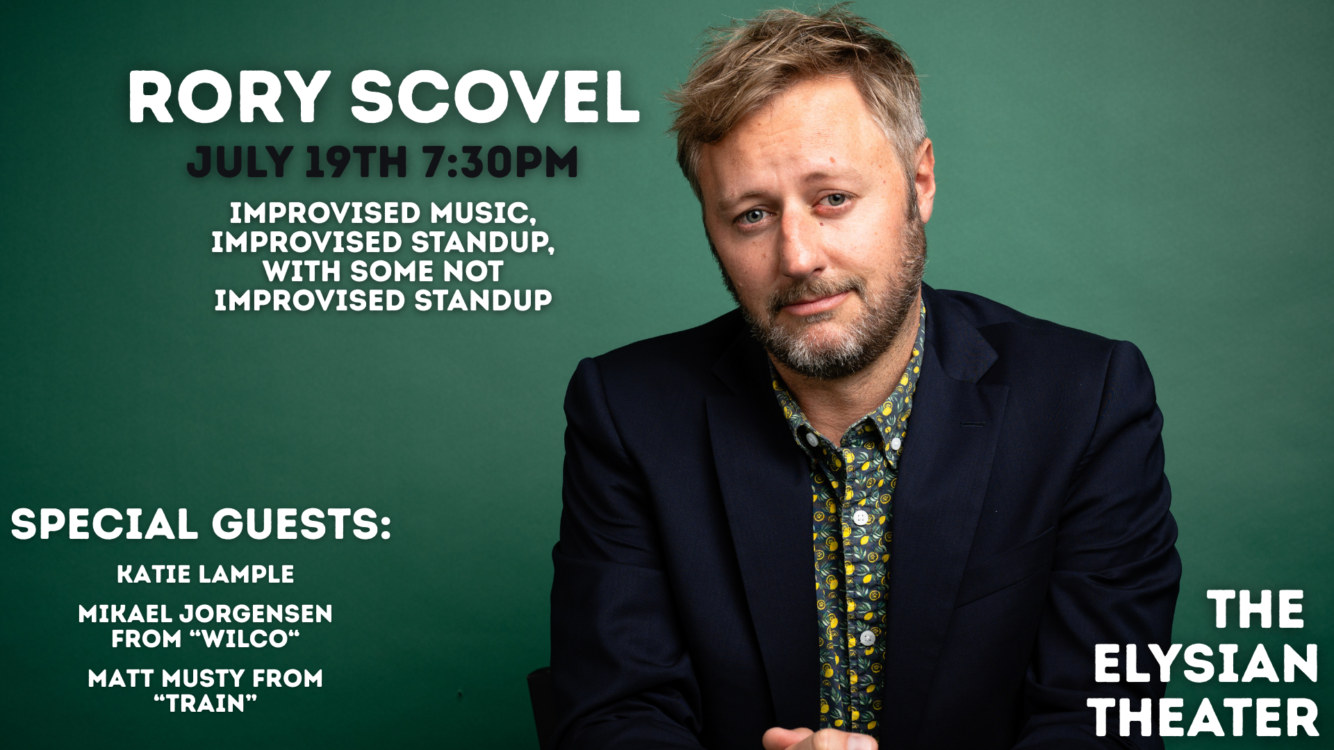An hour with Rory Scovel