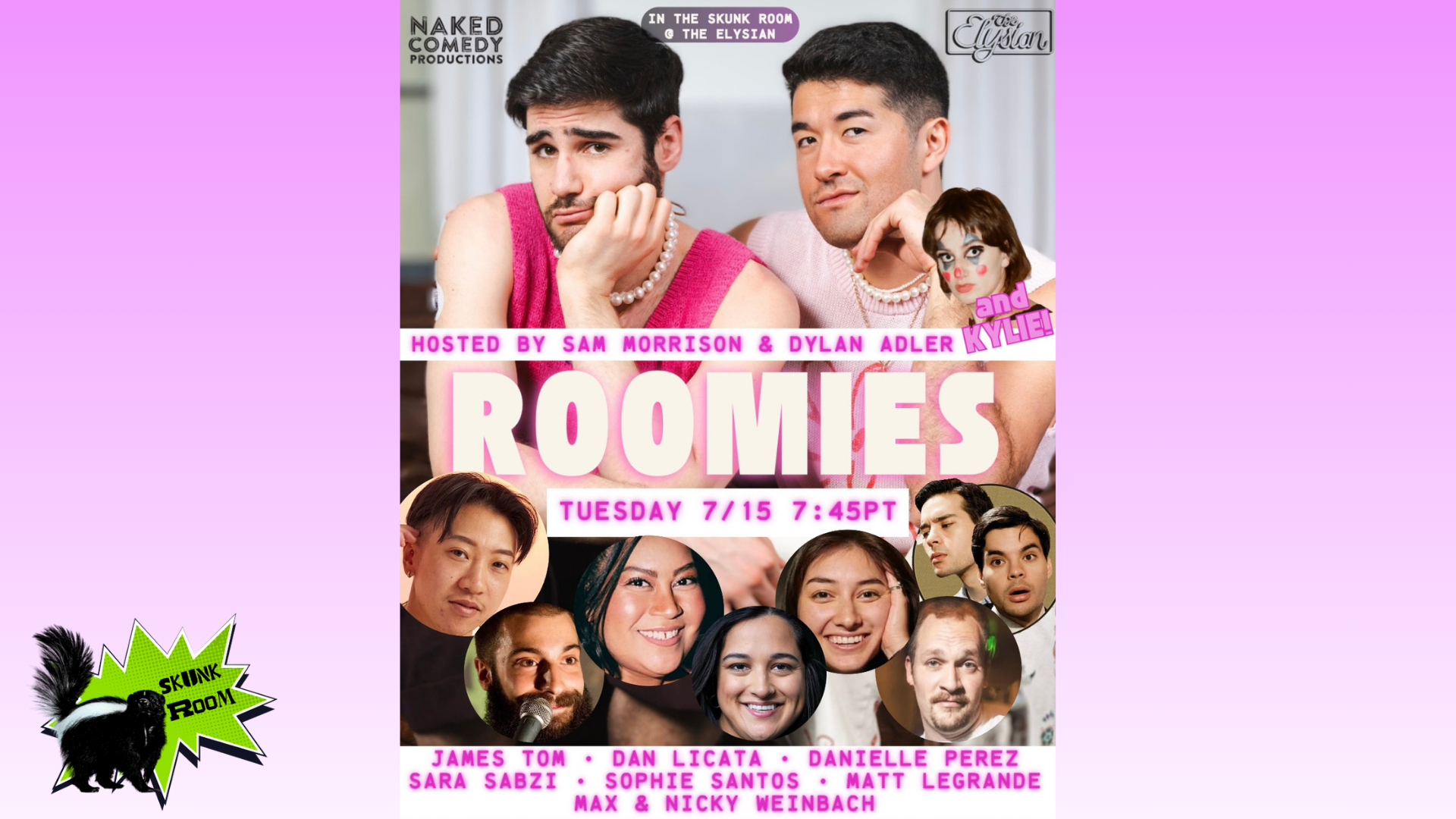 Roomies with Dylan Adler & Sam Morrison (Skunk Room)