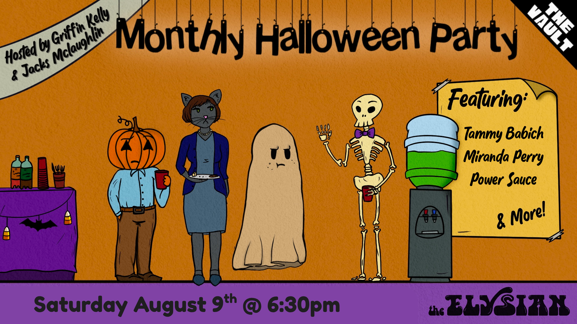 Monthly Halloween Party (The Vault)