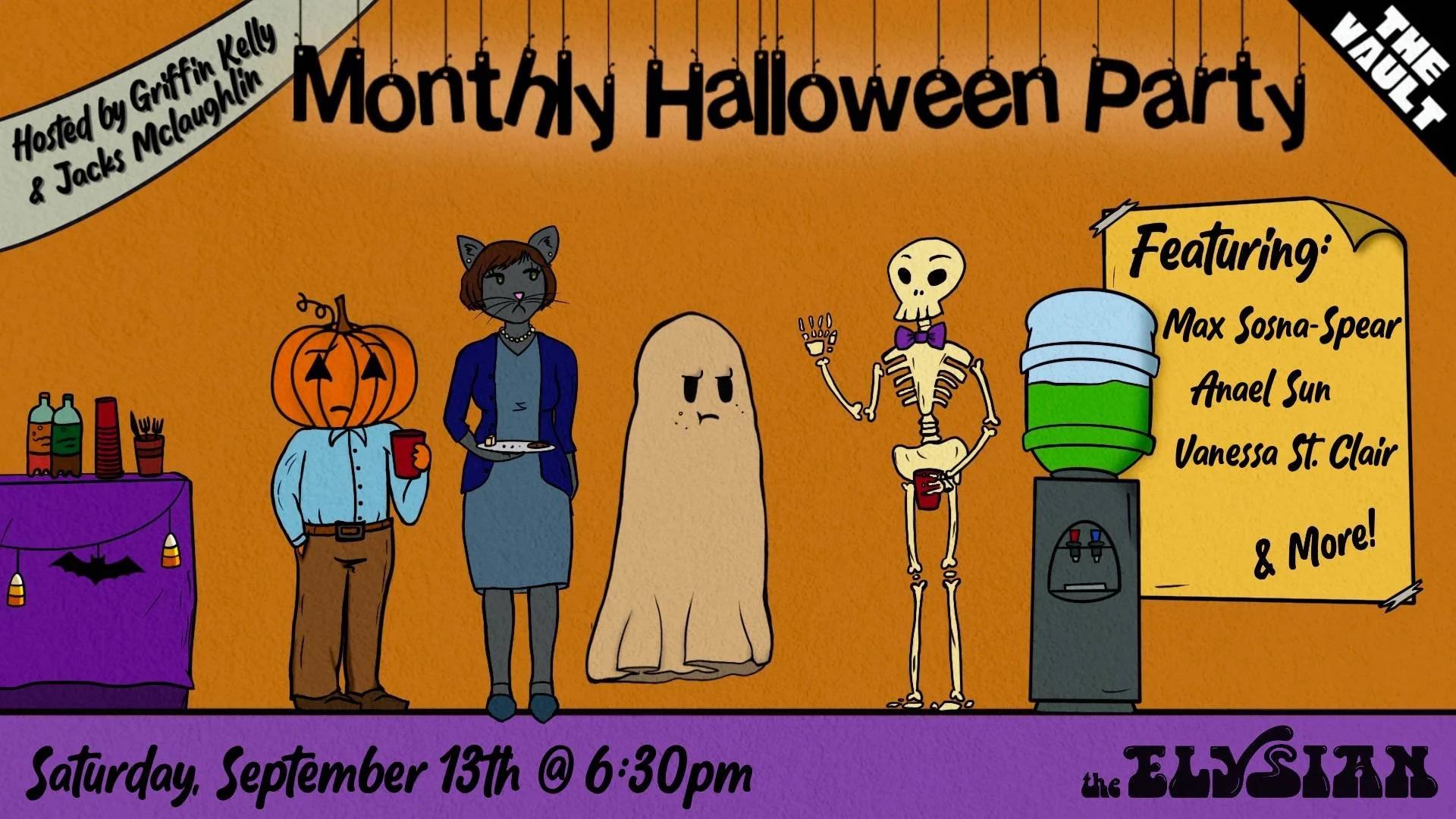Monthly Halloween Party (The Vault)