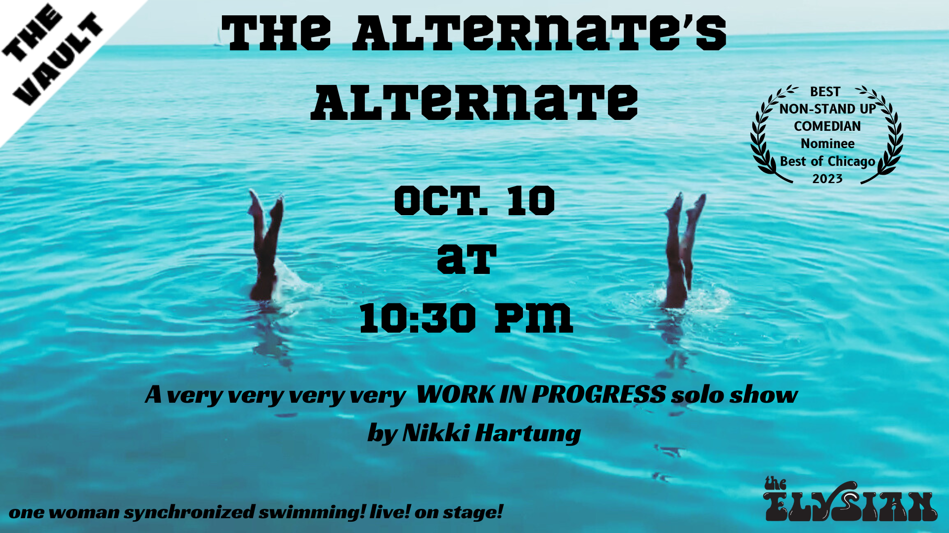 The Alternate's Alternate: A very very work in progress solo show by Nikki Hartung (The Vault)