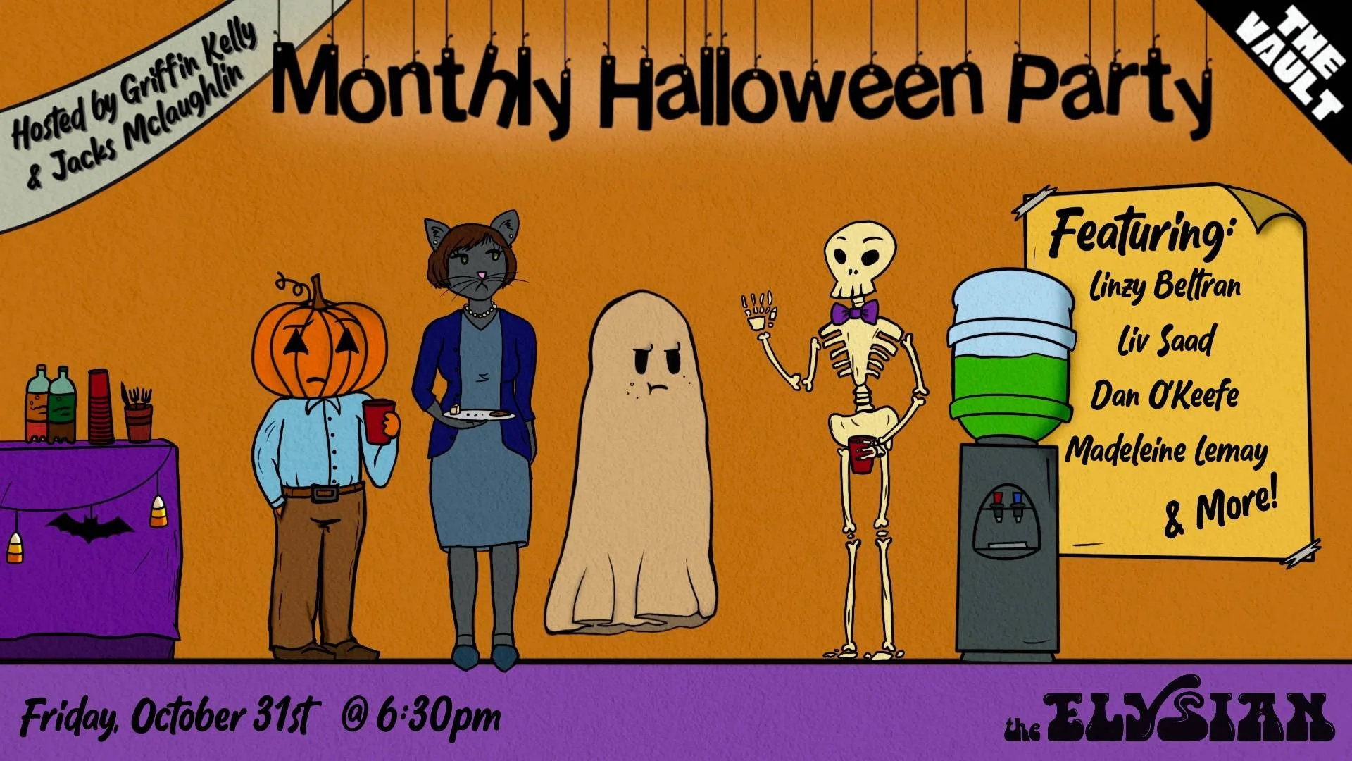 Monthly Halloween Party (The Vault)