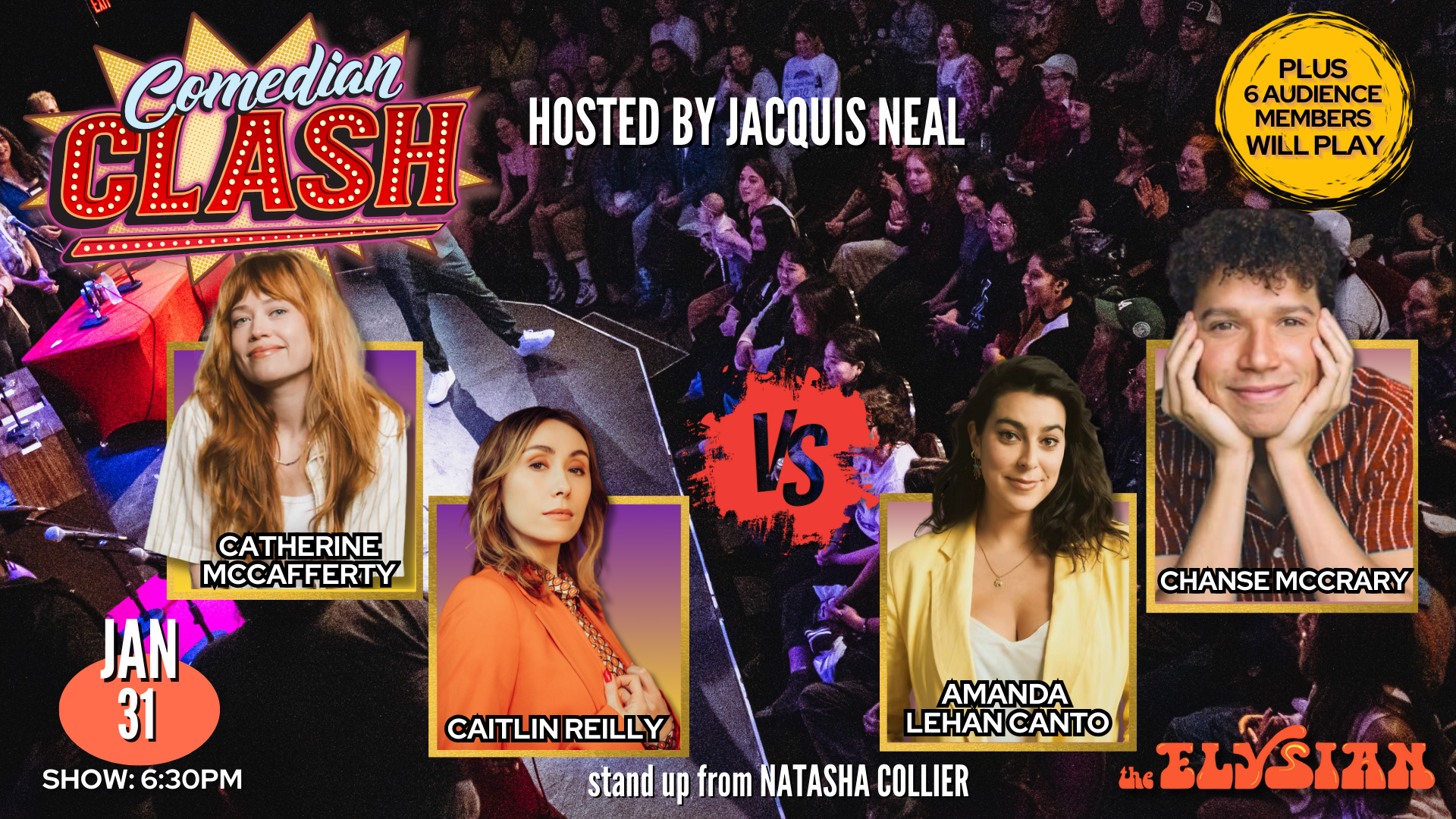Comedian Clash - A Game Show Experience (In-Person and Livestream)