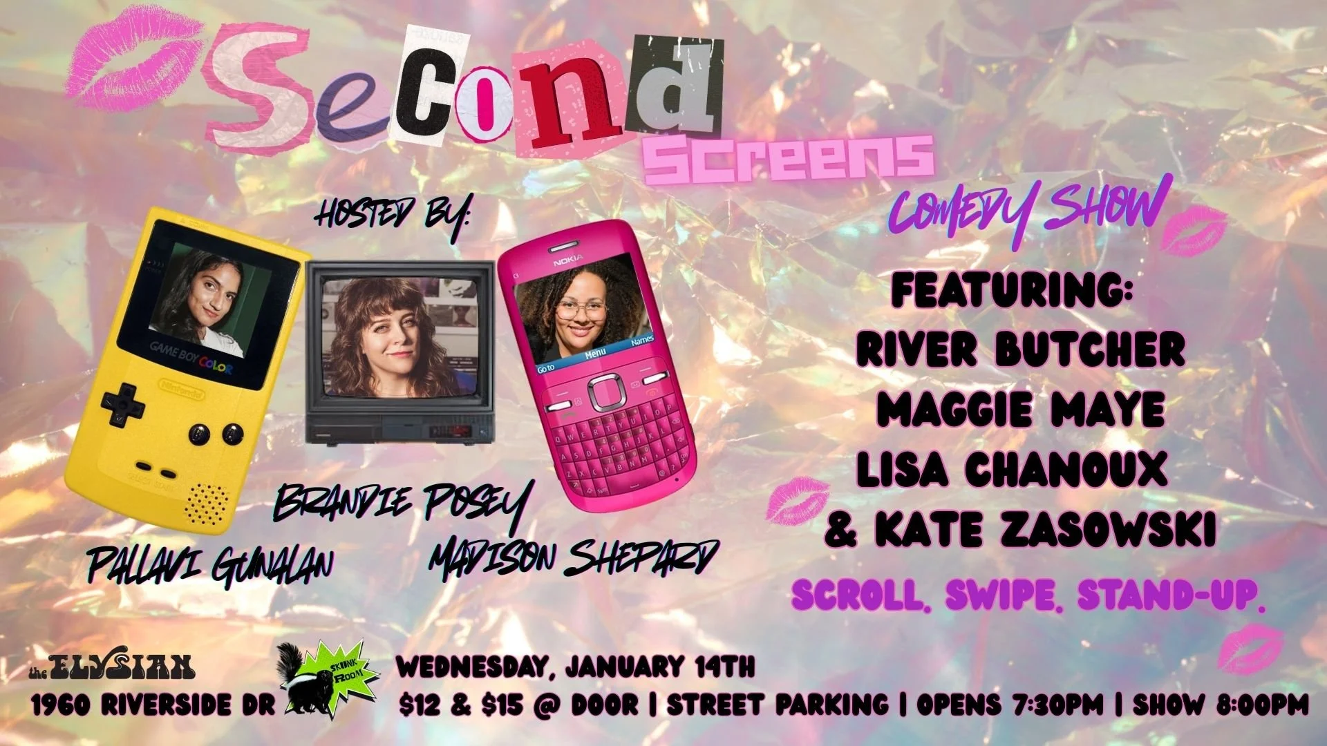 Second Screens Comedy (Skunk Room)