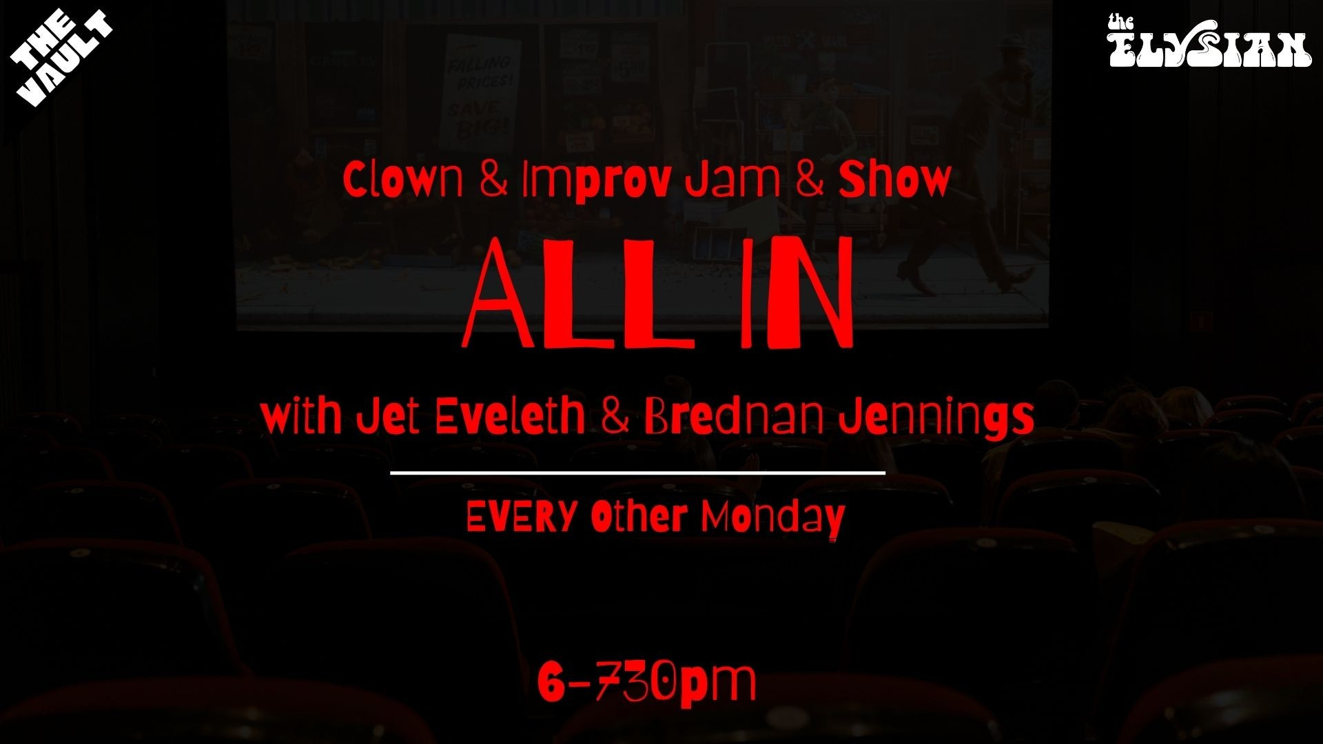 All In - Clown and Improv Jam (The Vault)