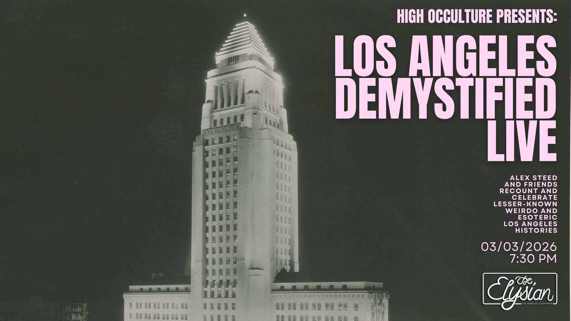 Los Angeles Demystified LIVE