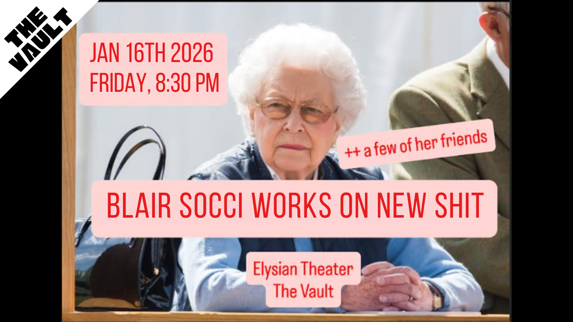 Blair Socci Works on New Shit with A Few Friends (The Vault)