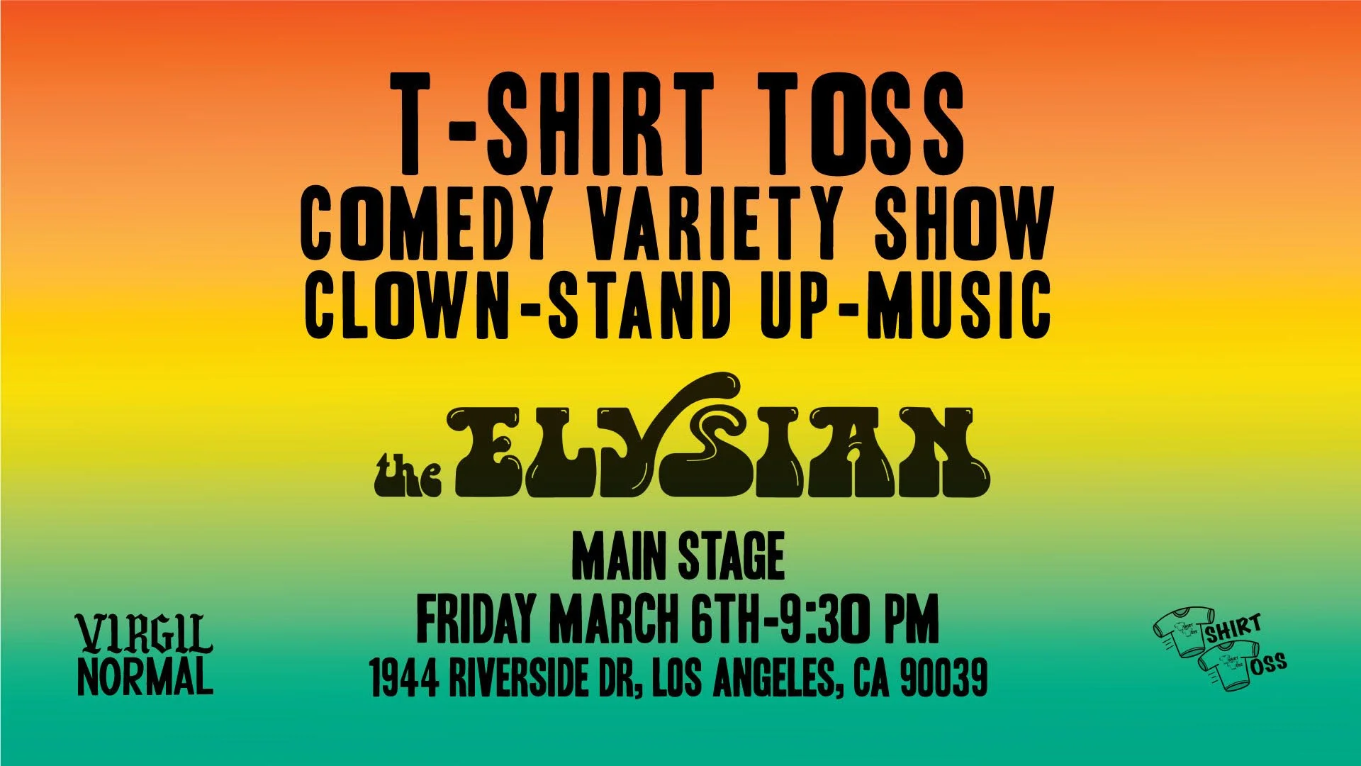 T-Shirt Toss presents The Luck of the Irish (in collaboration with VIRGIL NORMAL)