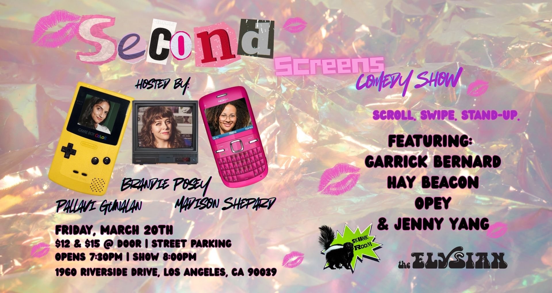 Second Screens Comedy (Skunk Room)