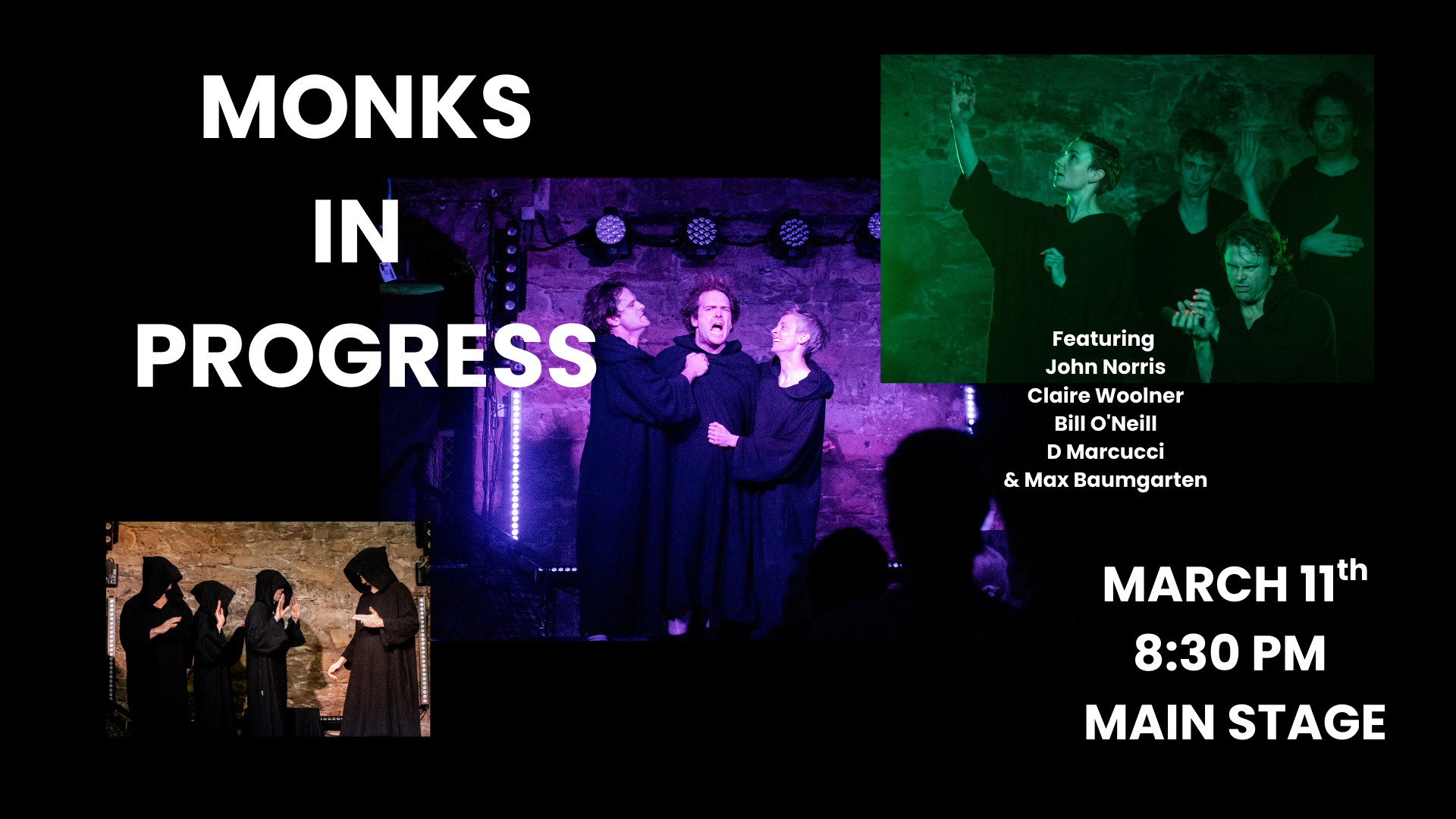 Clown Expo Part 3: MONKS IN PROGRESS