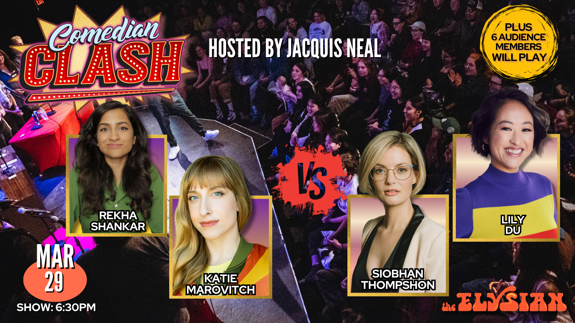 Comedian Clash - A Game Show Experience (In-Person and Livestream)