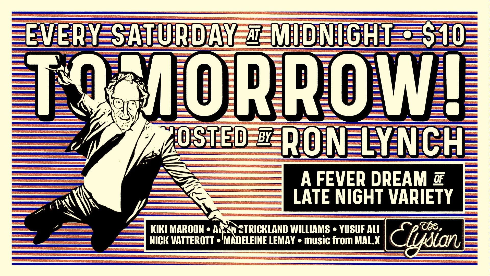 Tomorrow! w/ Ron Lynch 