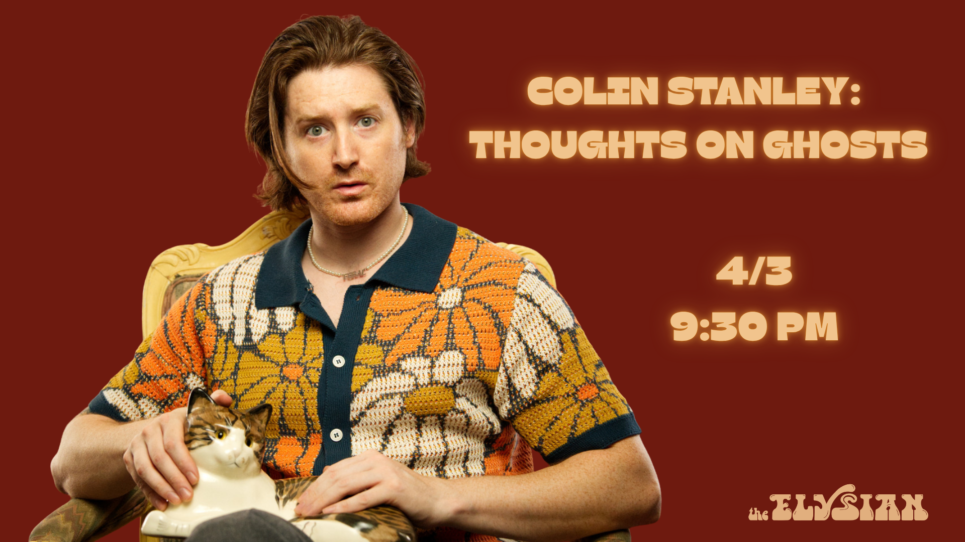 COLIN STANLEY: THOUGHTS ON GHOSTS