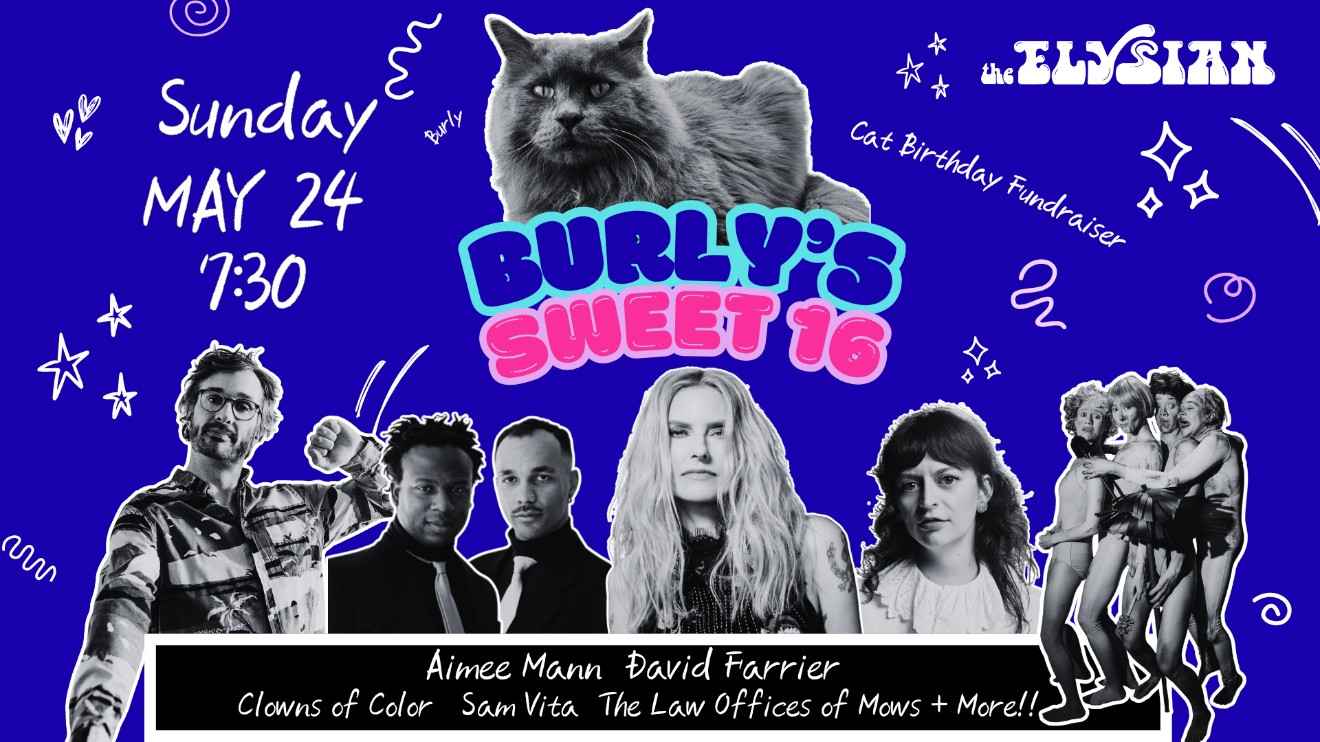 Burly's Sweet 16 Birthday Fundraiser